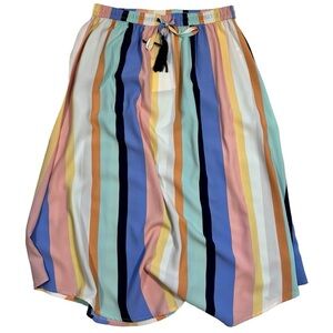 Skies are Blue NWT Ellis Curved Hem Midi Skirt Size Medium